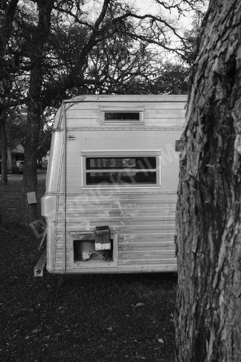 Parked in Wimberley — card front preview